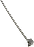 Hose Clamp Style 8", 60 lb. UV Black Cable Ties - (pack of 100)