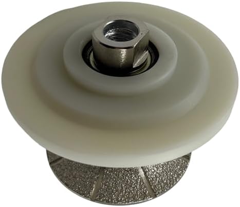 1-1/4" Full Bullnose Profile Wheel for Angle Grinders, Shape V
