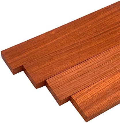 Barrington Hardwoods Padauk Lumber Board - 3/4 in x 2 in (4 Pcs) (3/4" x 2" x 24")
