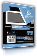 Sandpaper Grit 320, 9x11 inch, 100 Sheets