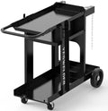 YESWELDER 3-Tier Welding Cart with Extended Platform and Cylinder Storage