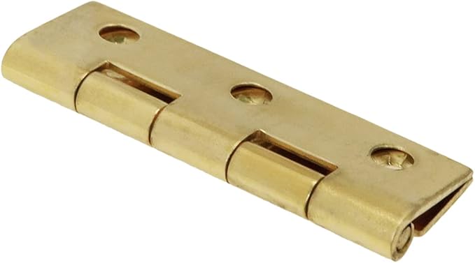 2Inch Pure Brass Hinges Butt Hinges for Furniture Cabinet Drawer Door 4pcs