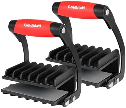 Goldblatt 2-Pack 1" Drywall Panel Carrier, Plywood Carrying Lifting Tool