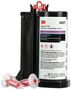 3M Reinforced Body Filler, 05877, 276 mL DMS Cartridge
