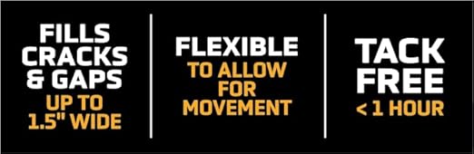 SIKA Sikaflex-410 Asphalt Sealant, Black, Self-Leveling Hybrid Sealant for Filling Cracks in Asphalt Driveways, Roadways, and Pavements - 9 fl. oz. Cartridge, Fills Cracks up to 1.5 in. Wide