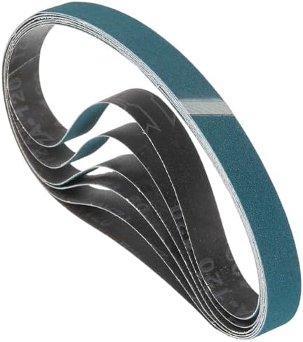 6 Pcs Sanding Belts 2 x 48 Inch 120 Grit Zirconia