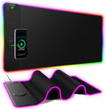 RGB Gaming Mouse Pad with 15W Magnetic Wireless Charging, 31.5'' x 15.8''
