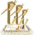 Picture Hanging Kit, Extra Thick, 30lb 20lb 10lb, Decorative Hangers, Hooks, and Hardware for Drywall and Plaster Walls with Nails, Painting, 565pcs, Gold