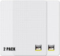 Kuyal Office Chair Mat for Carpet, Set of 2, Heavy Duty Computer Chair Mat