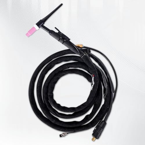 ARCCAPTAIN TIG Welding Torch Cable Cover Resistant Leather with Zipper 25FT