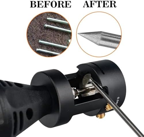 3mirrors Aluminum Tungsten Electrode Sharpener Grinder Head for TIG Welding