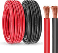 8 Gauge Battery Cable Copper Wire, 5FT Red + 5FT Black