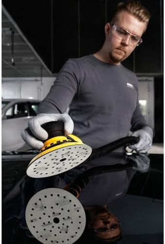 Mirka Gold Film Multifit 5 Inch Sanding Discs 1500 Grit Hook & Loop 50 Pack