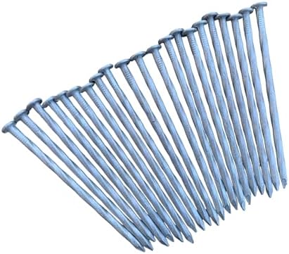 Sandbaggy 6" Heavy Duty Galvanized Artificial Turf Stakes - Spiral Landscape Nails - Ground Spikes/Pins - Synthetic Grass, Lawn, Edging, Weed Barrier Fabric, Garden (6 inch - Heavy Duty, 800, Count)
