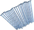 Sandbaggy 6" Heavy Duty Galvanized Artificial Turf Stakes - Spiral Landscape Nails - Ground Spikes/Pins for Synthetic Grass, Lawn, Edging, Weed Barrier Fabric, Garden (6 inch - Heavy Duty, 100, Count)
