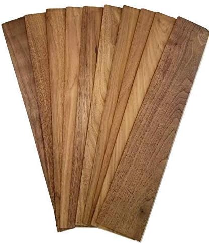 Barrington Hardwoods Walnut Thin Sawn Lumber Board Blank - 1/8" x 3" x 18" (10)