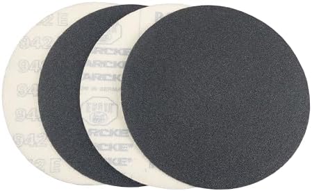 STARCKE 7 Inch Hook and Loop Discs No Hole Grit Pack 100 Grit 25 Pack