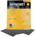 Indasa 50 PCS 9x11” Wet & Dry Sandpaper Sheets, 100 GRIT, Rhynowet Clog-Resistant Abrasive for Wood, Metal, Auto, Paint & Clear Coat Finishing, Sand Paper Aluminum Oxide, Plusline