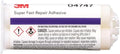 3M Super-Fast Repair Adhesive, 04747, 1.6 fl oz Cartridge, Tranlucent Color
