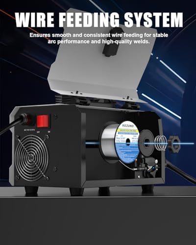 AZZUNO 3 in 1 MIG Welder 110V, 135A Flux Core MIG/Lift TIG/Stick Welding
