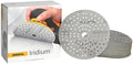 Mirka Iridium 6 Inch 500 Grit Premium Ceramic Blend Sanding Discs, 50 Pack