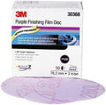 3M 30368 Hookit Purple 3" P1200 Grit Finishing Film Disc