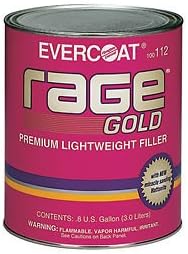 1 Gallon Rage Gold - Premium Lightweight Body Filler - Part# FIB 112