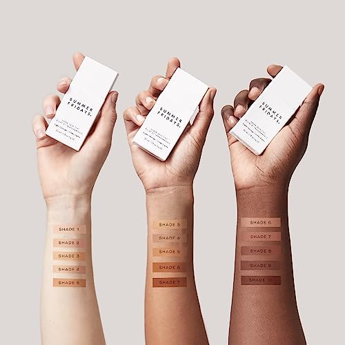 Summer Fridays Sheer Skin Tint, Lightweight Face Makeup, Shade 9 (1 Oz)