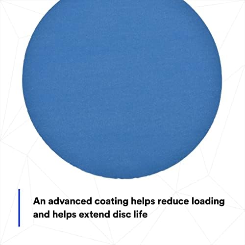 3M Stikit Blue Abrasive Disc Roll 321U, 36271, 5 in, 320 Grade, 100 Discs per roll