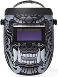 Auto Darkening Welding Helmet - Flip Up Lens, Lightweight, Shade #4/9-13 (Chiwoo Emperor)