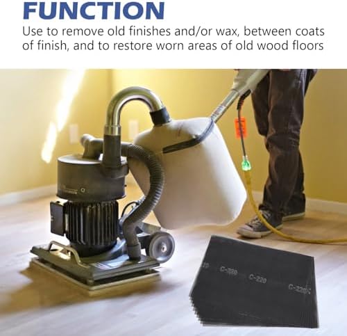 HUAALIUCHE 12"x18" 220 Grit Sanding Screen Sheets (10-Pack) – Professional Silicon Carbide Mesh for Hardwood Floor Screening, Drywall Sanding, and Aggressive Finish Removal – Reusable & Clog-Resistant
