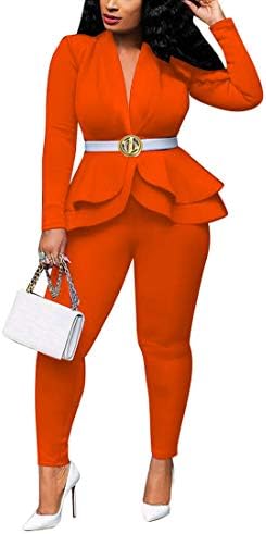 Aro Lora Pant Suits for Women Dressy Casual 2 Piece Outfits