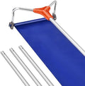 VEVOR Snow Roof Rake, 17 in Aluminum Blade, 4.1-17.2 ft Adjustable Roof Snow Scraper with Wheels & Slide, Lightweight Snows Removal Tool for House Rooftop Leaves Debris Clearing