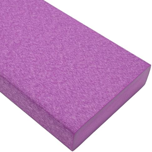 BuyPlastic Tangent Poly Lumber - Purple, 2x6 (1.5" x 5.5"), 36" Length - HDPE Plastic Board for Outdoor Furniture and More