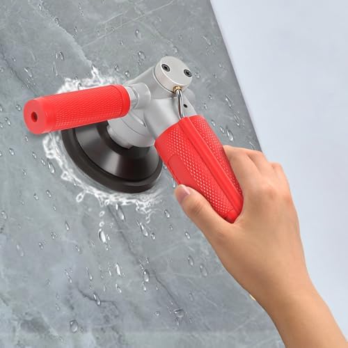 4" Pneumatic Wet Stone Polisher Air Sander Wet Marble Grinder Concrete Water Jet for Polishing Marble Granite Tool 4300RPM