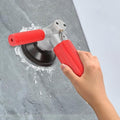 Air Grinder 4" Versatile Air-Powered Wet Stone Polisher Straight Shank 4300 RPM Pneumatic Sander 16CFM Polishing Tool with Water Pipe for Granite, Marble, Concrete- 90 Psi/0.62 MPa, 9.06*4.09*1.85in