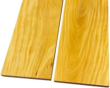 Yellowheart Lumber Boards 3/4" x 6" (2pcs) (3/4" x 6" x 48")
