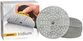 Mirka Iridium 6 Inch 180 Grit Premium Ceramic Blend Sanding Discs, 50 Pack