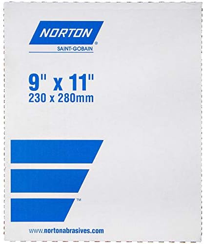 Sanding Sheet, 11x9 in, 180 G, SC, PK50