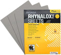 Indasa 50 PCS 9x11 Sandpaper Rhynalox Plusline - 280 Grit Dry Sanding Sheets, Professional-Grade Abrasive for Wood, Metal, Automotive, and Paint Finishing - Durable, Clog-Resistant Sand Paper