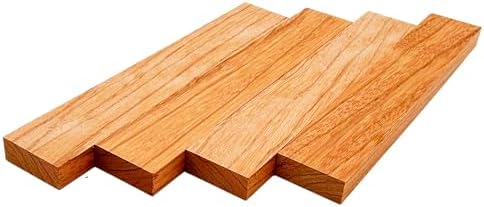 Barrington Hardwoods Red Zebrawood Lumber Board - 3/4" x 2" (4 Pcs) (3/4" x 2" x 36")