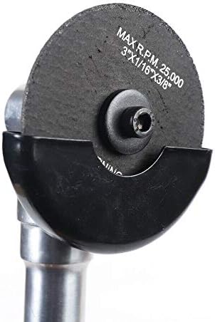 DYRABREST Heavy Duty Angle Grinder Pneumatic Air Die Polisher Long Handle Cutting Machine Air Cutter Grinding Tool for Automobile Repair, Hardware Processing
