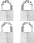 ABUS 75IB/50 Stainless Brass Lock with 2 Keys for Outdoor, Storage, Gate