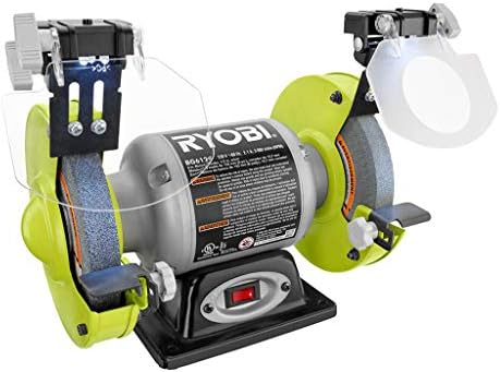 RYOBI GIDDS2-3554576 6" 2.1 Amp Grinder with Led Lights