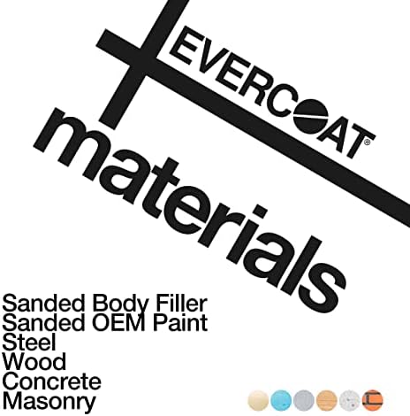 Evercoat Metal Glaze Optex - Highly Adhesive Sanding Polyester Putty & Body Filler - 30 Fl Oz
