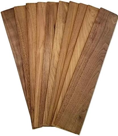 Barrington Hardwoods Walnut Thin Sawn Lumber Board Blank - 1/8"x 3" x 18" (25 pcs)