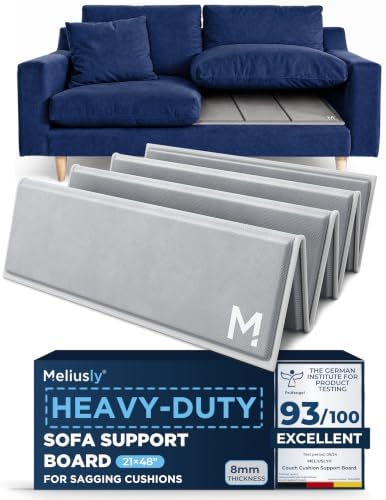Meliusly Couch Cushion Support Board for Sagging Sofa Cushions (21x48)
