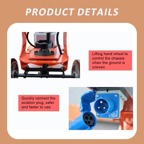 Electric Concrete Grinder Floor Edge Polishing Machine with Foldable Arms for Epoxy Terrazzo Marble Ground 220V 2.2KW