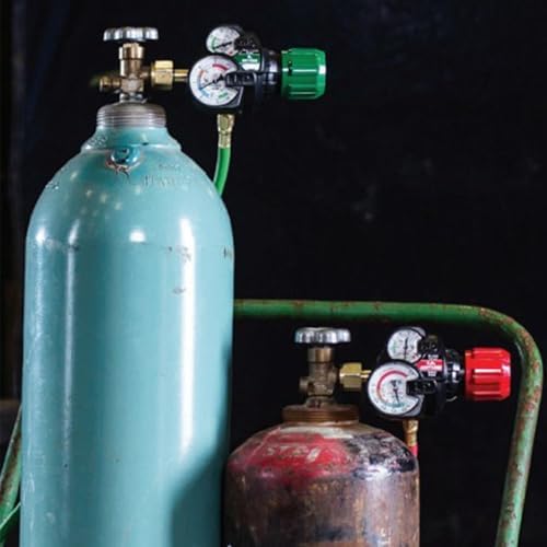 Victor EDGE ESS3 Oxygen & Acetylene Regulator Set – ESS3-125-540 (0781-5100) & ESS3-15-510 (0781-5105) – CGA-540 / CGA-510 – B Size Outlets