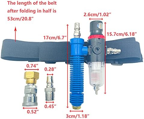 SHUNJIE Sandblaster Thermostat for Sandblasting Operations Portable Air Cooler for High Temperature and Welding Work
